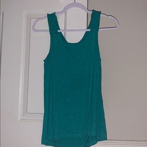 Teal tank top